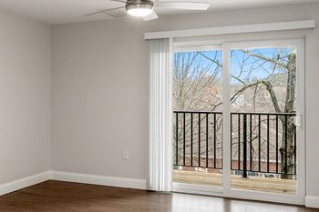 Private balconies and patios - Hampshire Green Apartments